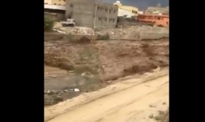 Moment flood hits Derna in Libya Video Tiktok